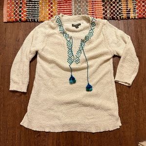 Tommy Bahama cotton summer tunic sweater